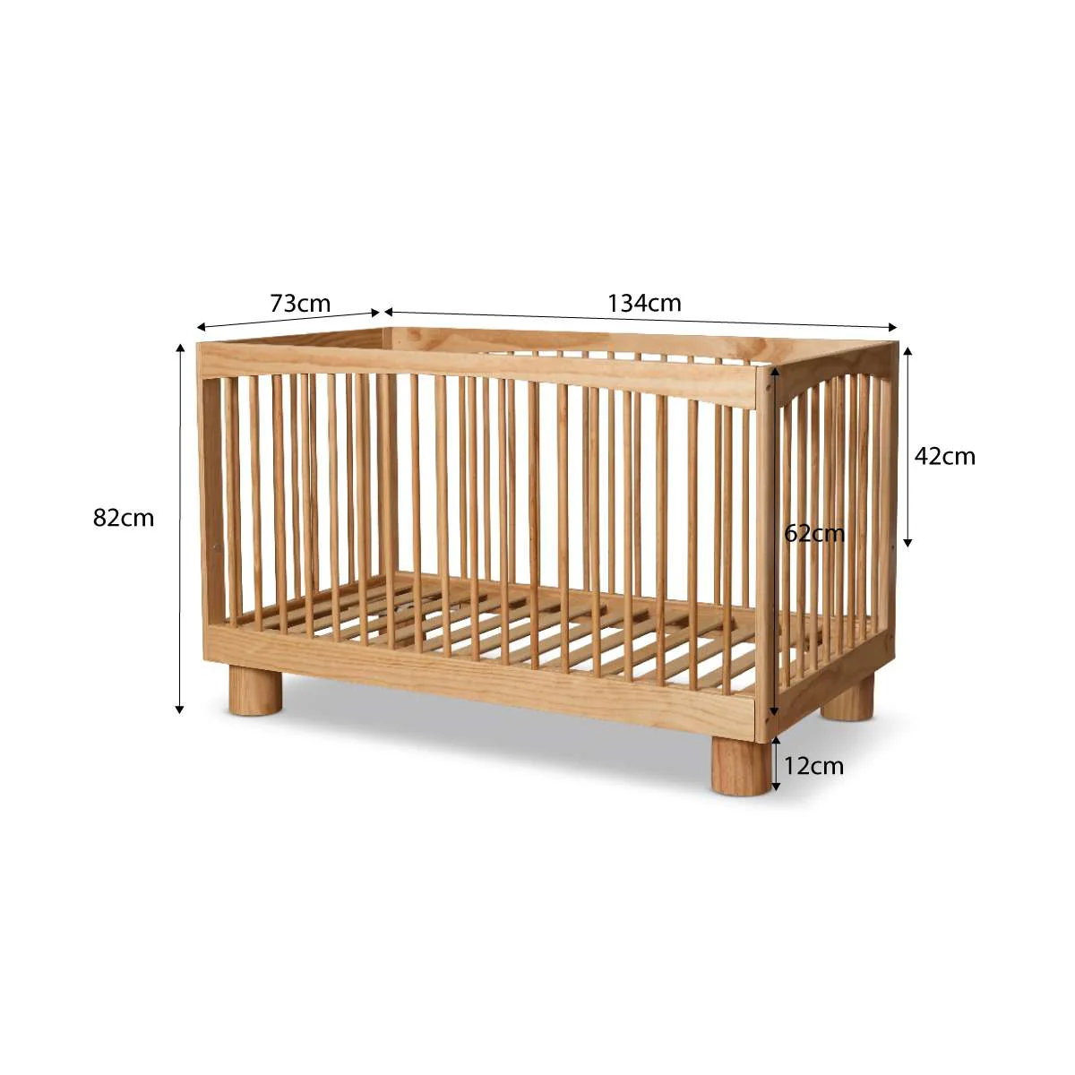 Addison Cot - Natural - Image 9