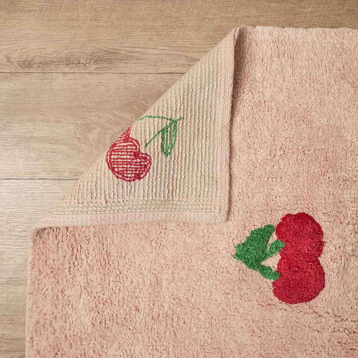 Addy Rectangle Cherry Rug - Pink - Image 2