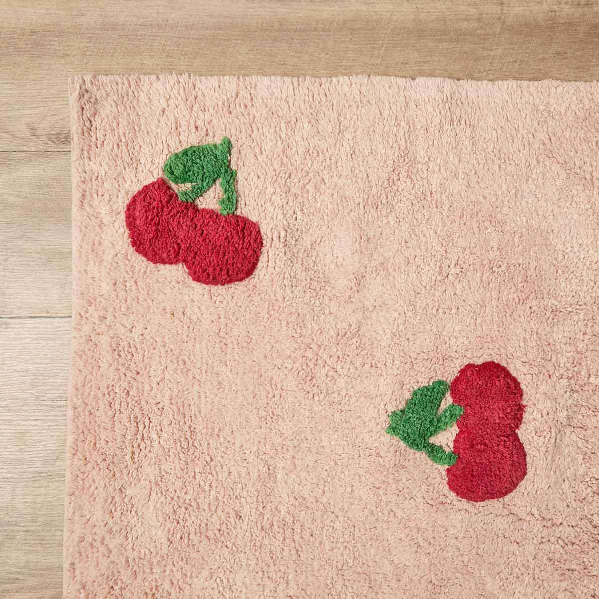 Addy Rectangle Cherry Rug - Pink - Image 4