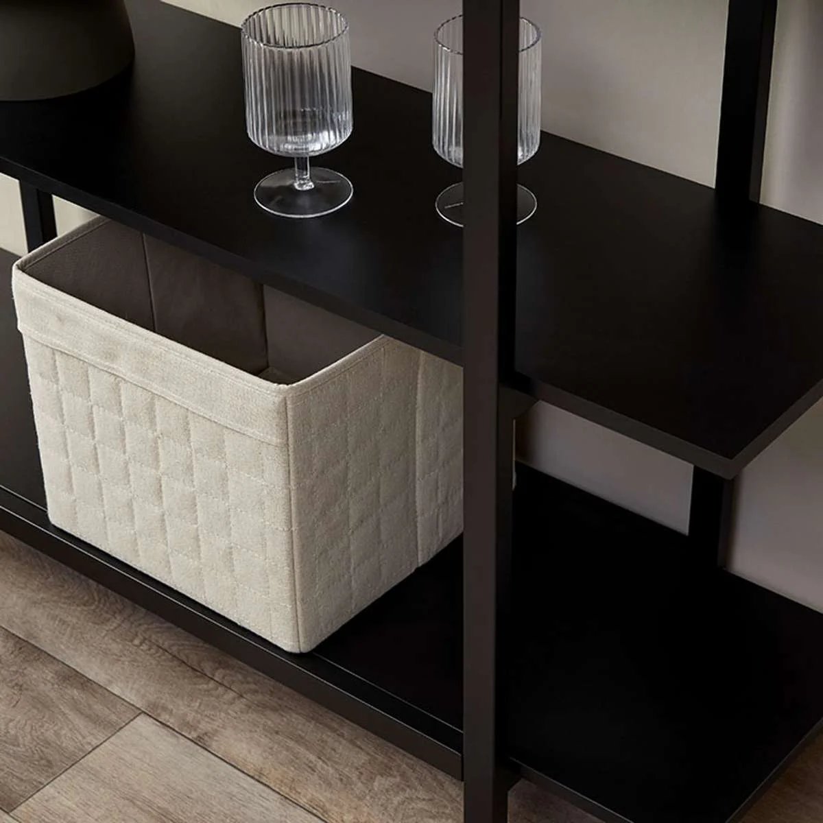 Alfie Arched Shelves - Black - Image 7