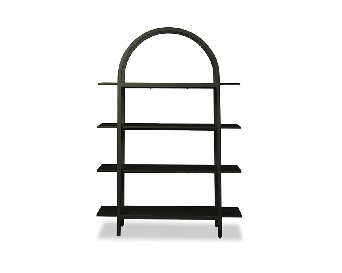 Alfie Arched Shelves - Black - Image 9