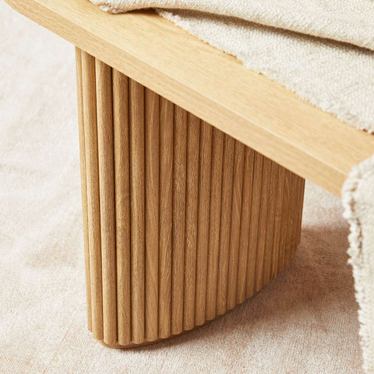 Amara Bench Seat - Natural - Image 8