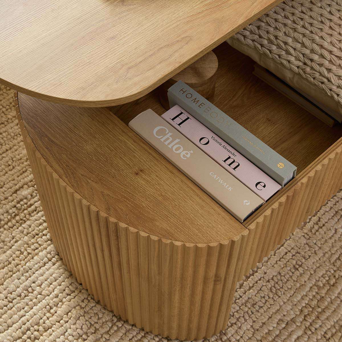 Amara Coffee Table - Natural - Image 8
