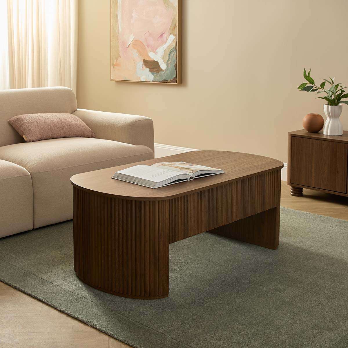 Amara Coffee Table - Walnut - Image 5