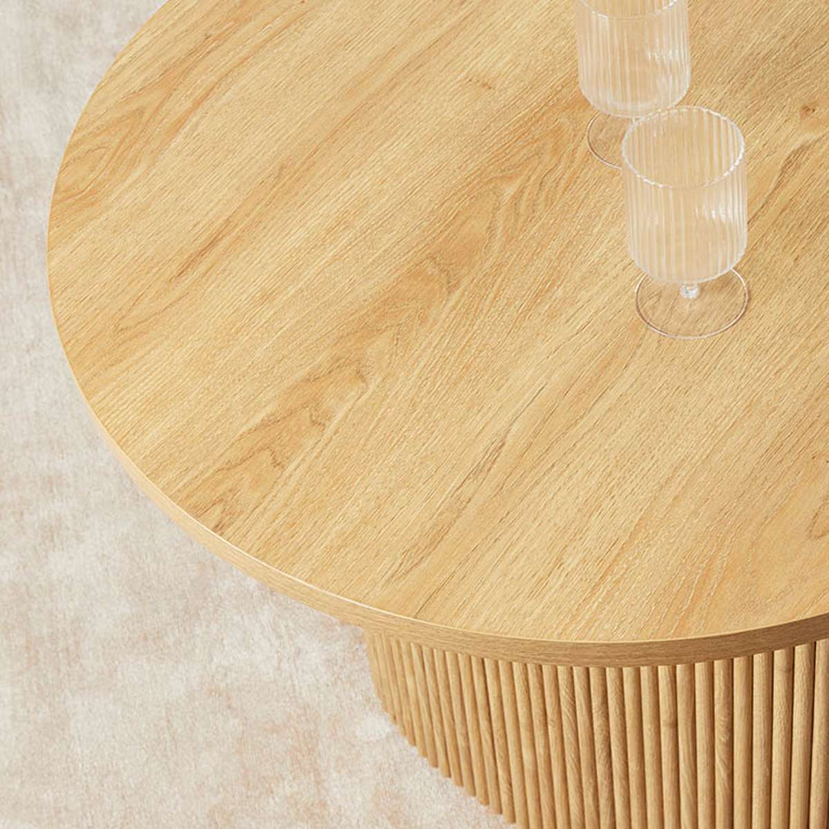 Amara Six Seater Dining Table - Natural - Image 11