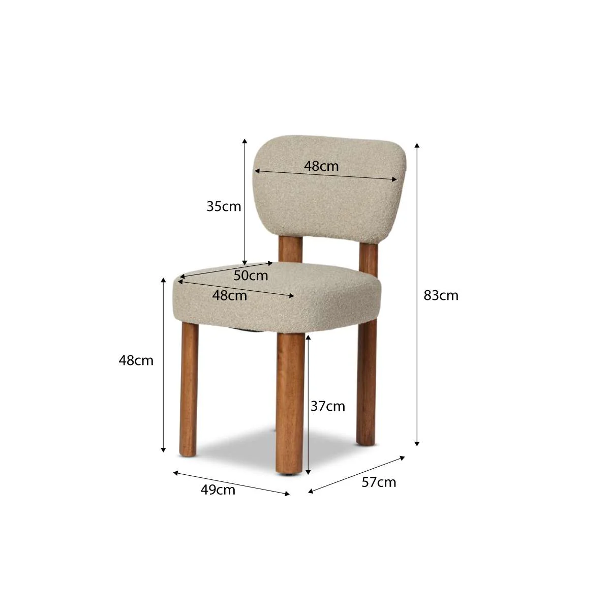 Coco Dining Chair - Set of Four Bundle - Image 4