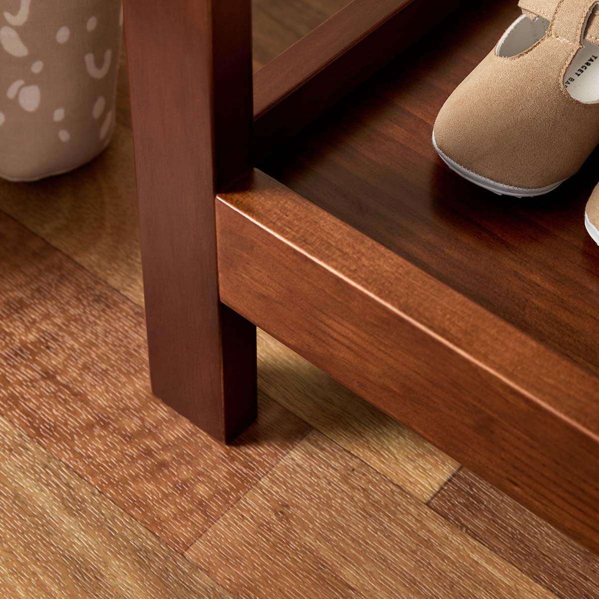 Archie 2 Shelf Change Table - Hazelnut - Image 6