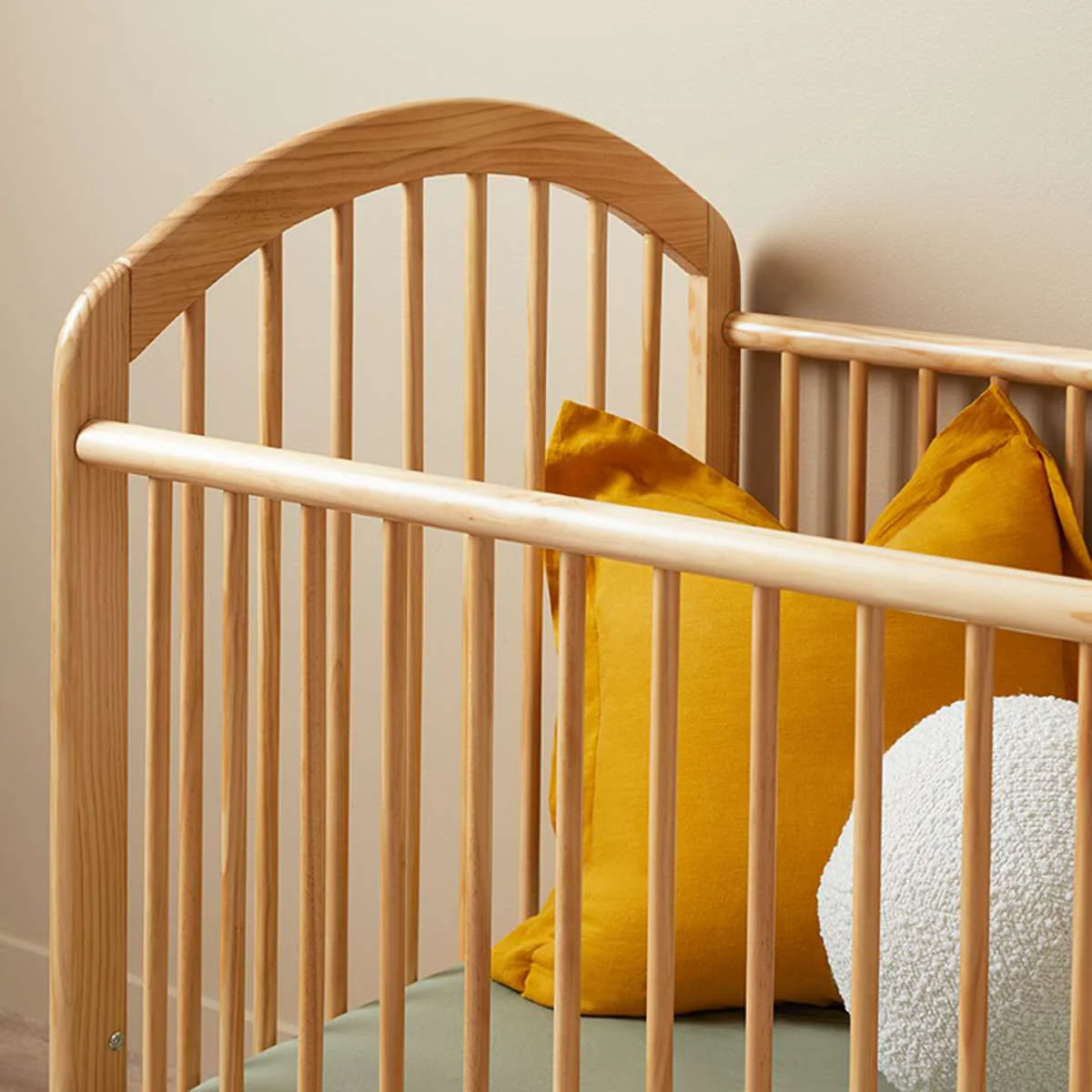 Archie Cot - Natural - Image 4