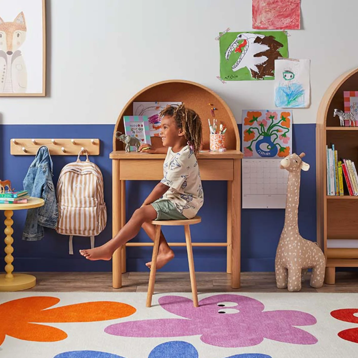 Archie Desk and Stool - Image 4