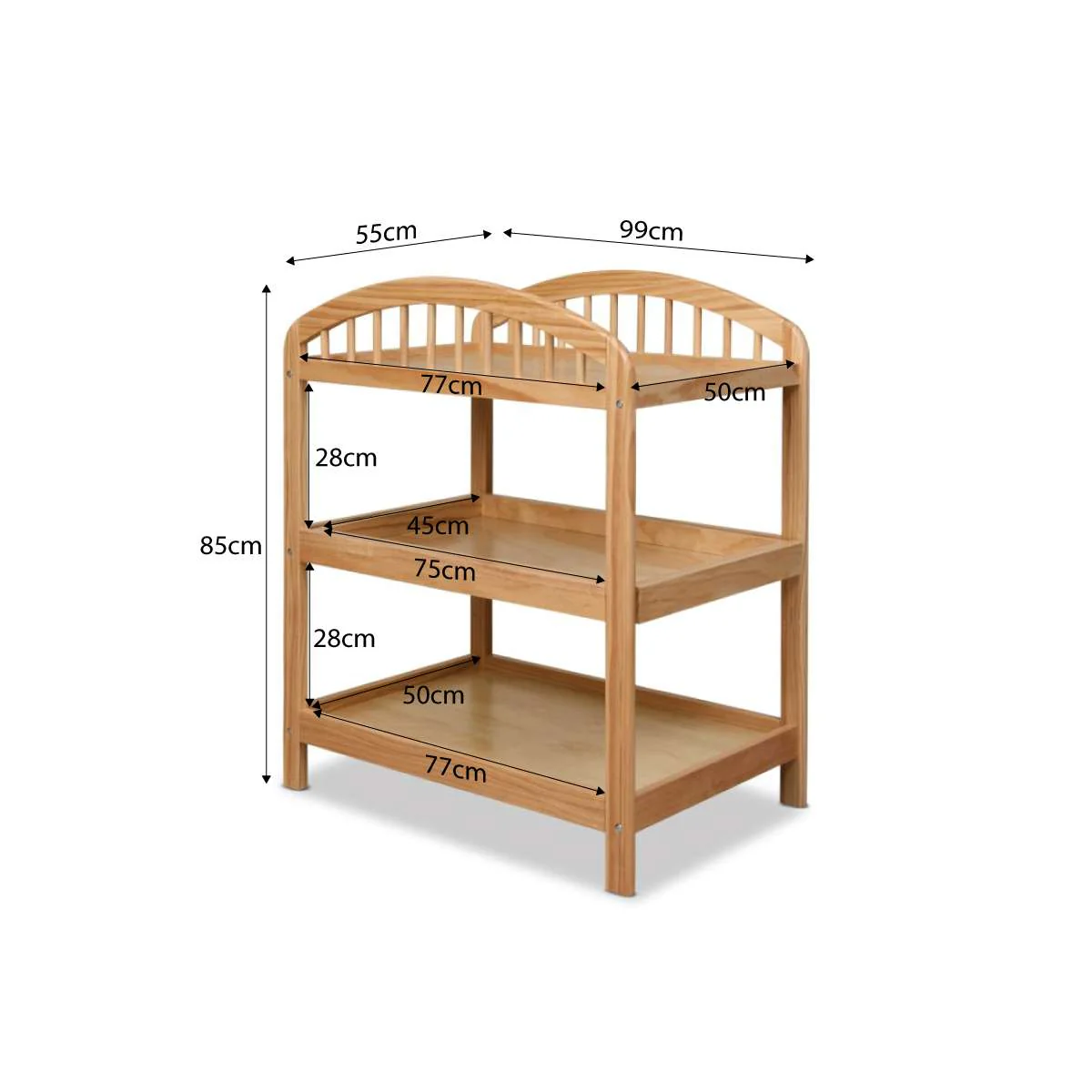 Archie Natural Four Piece Nursery Set - Image 7