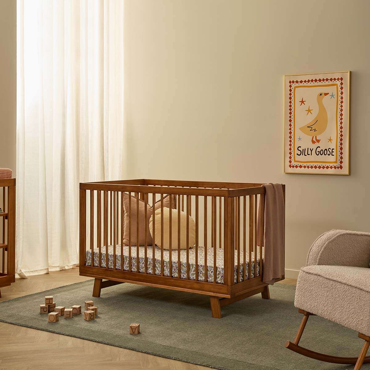 Aspen Classic Cot - Hazelnut - Image 4