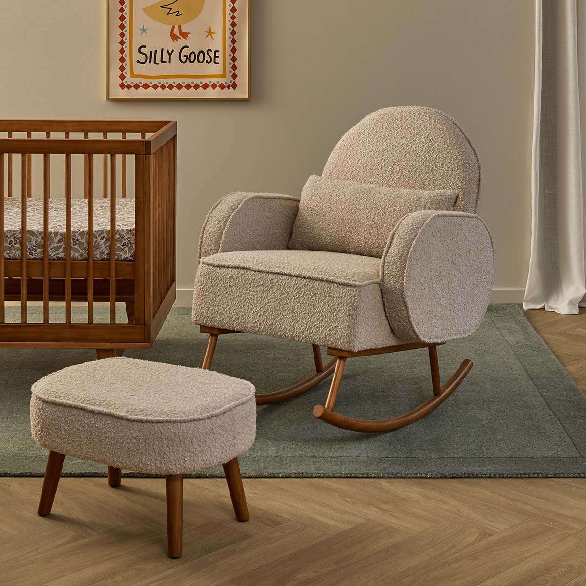 Archie Hazelnut Six Piece Nursery Set - Image 4