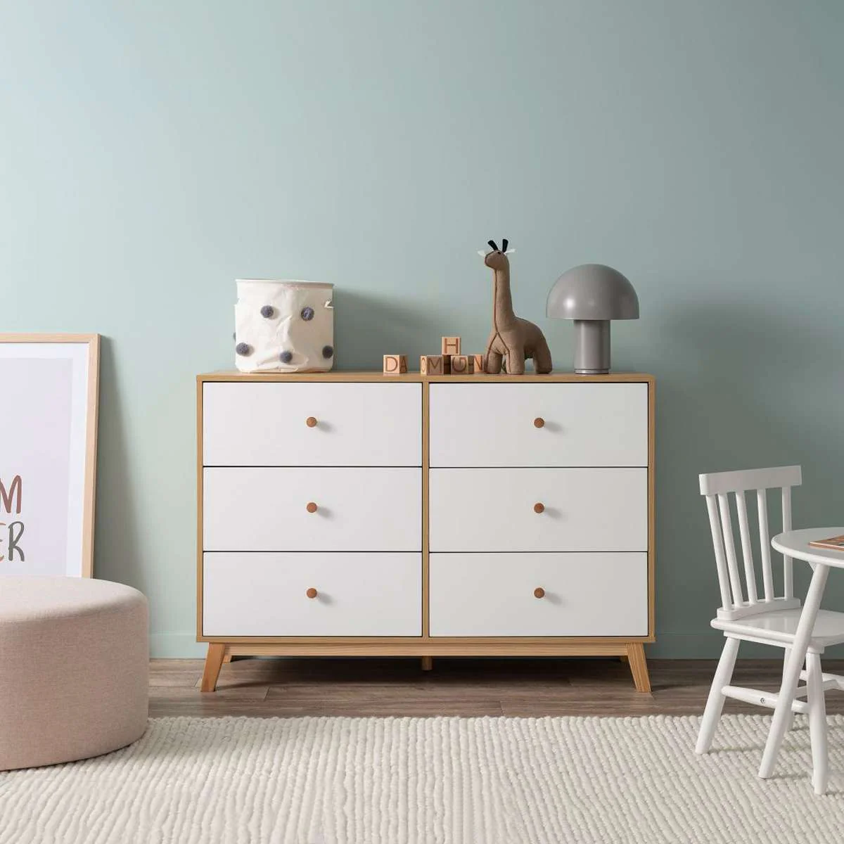 Imogen Natural King Single Four Piece Bedroom Set - Image 3