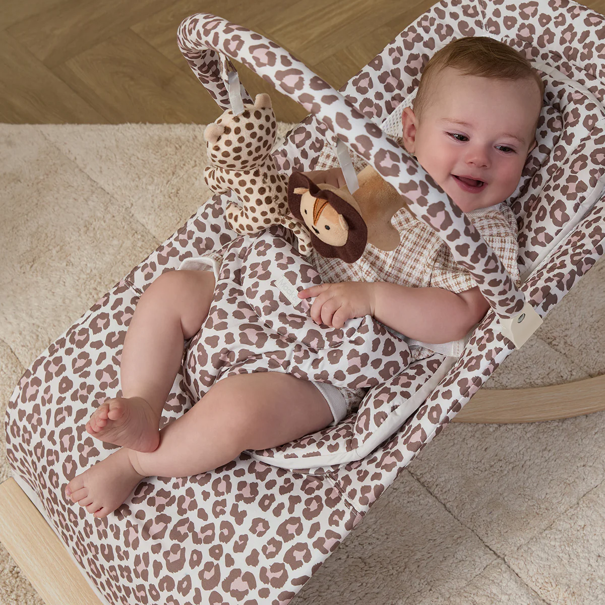 Aubrey Animal Bouncer - Leopard