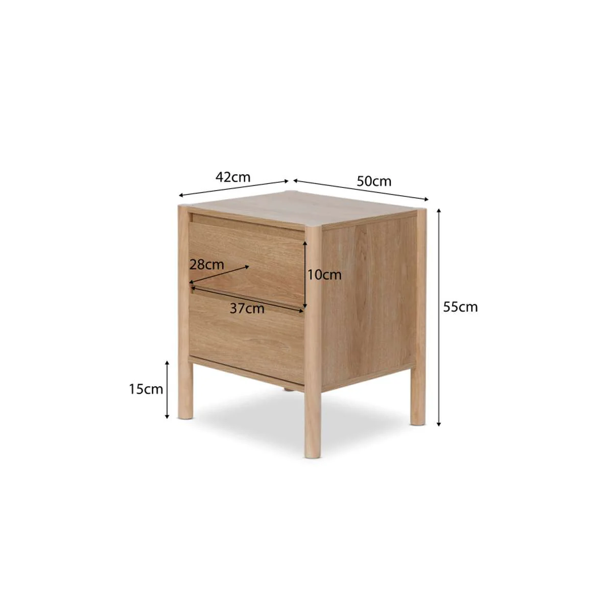Blair Bedside Table - Image 9