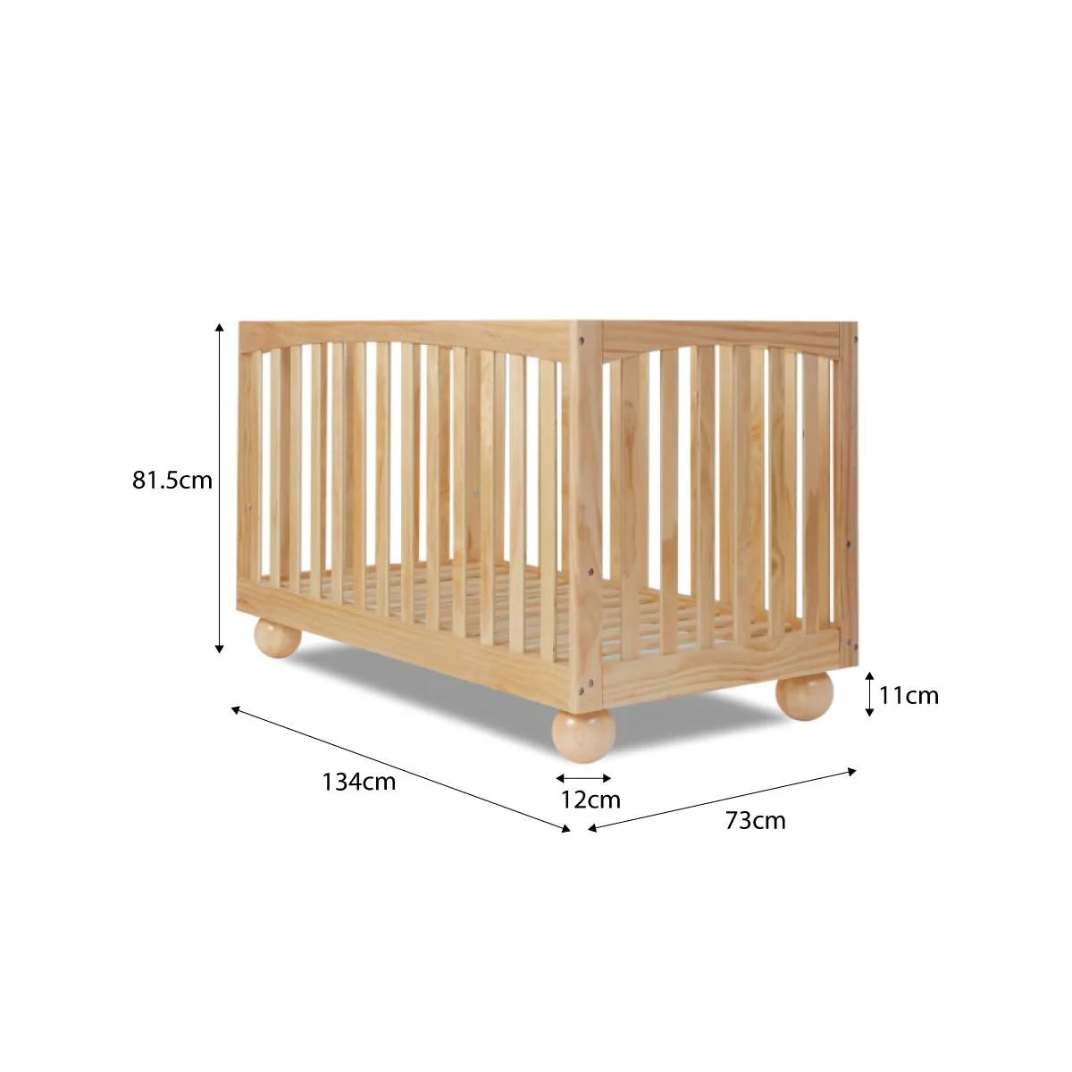 Blake Cot - Natural - Image 10