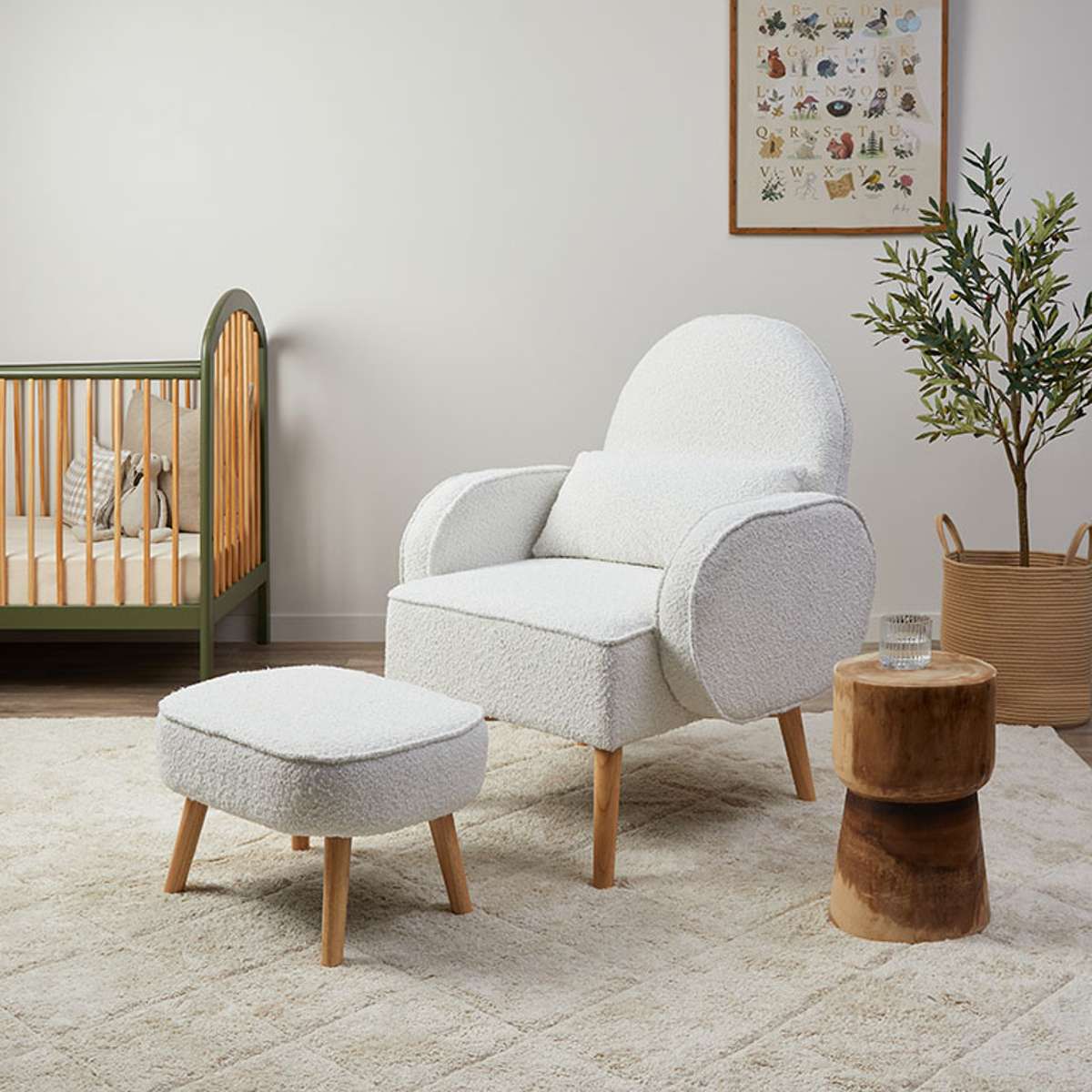 Blake Natural Five Piece Nursery Set - Image 7