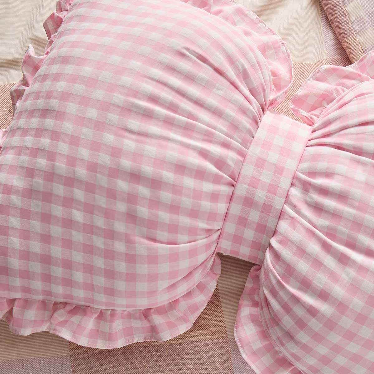 Bow Cushion Large - Pink - Image 7
