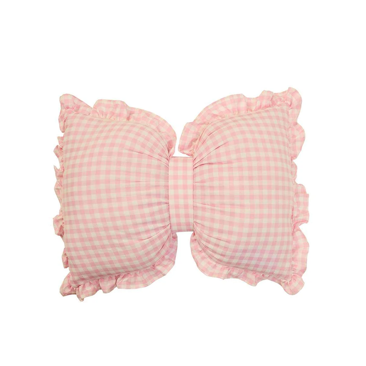 Bow Cushion Large - Pink - Image 8
