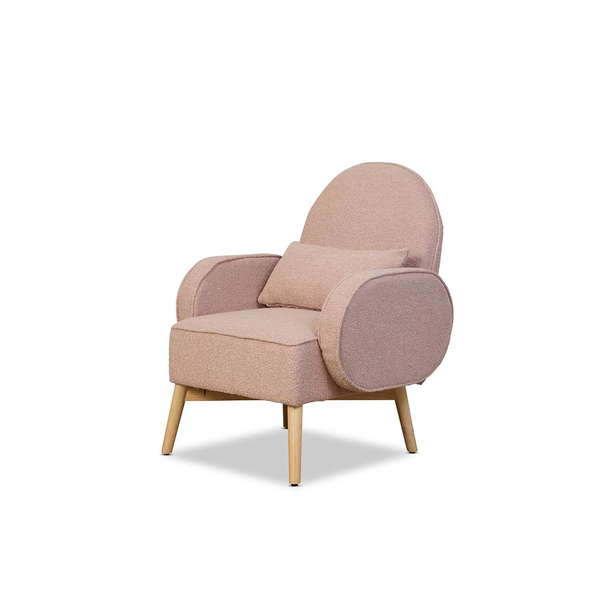 Buddy 2-in-1 Rocking Chair - Blush - Image 13