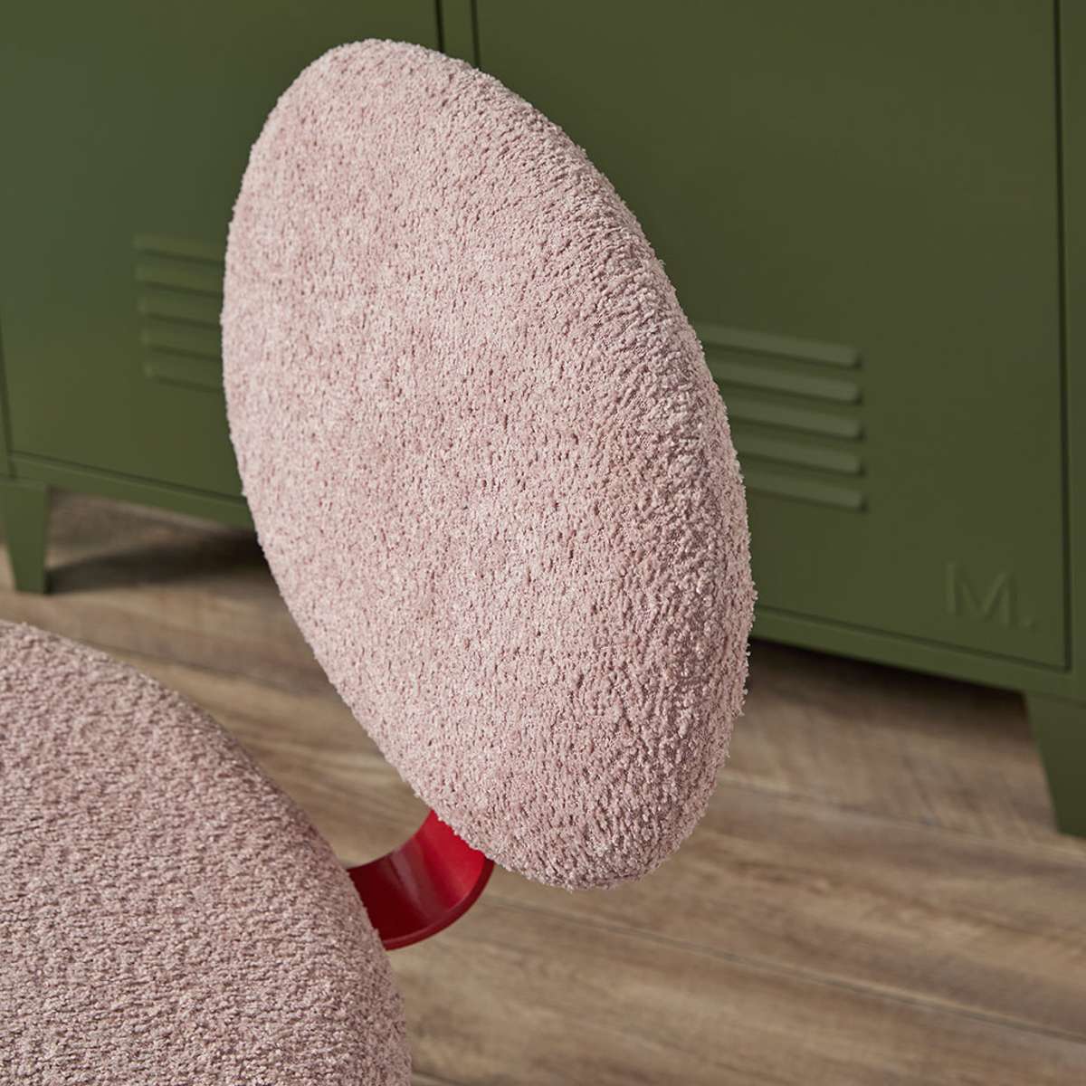 Charley Easy Chair - Pink/Red - Image 2