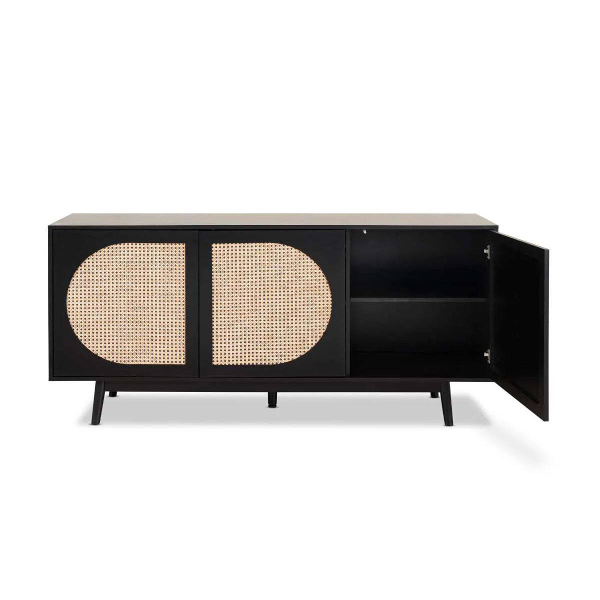 Claremont Buffet - Black - Image 9