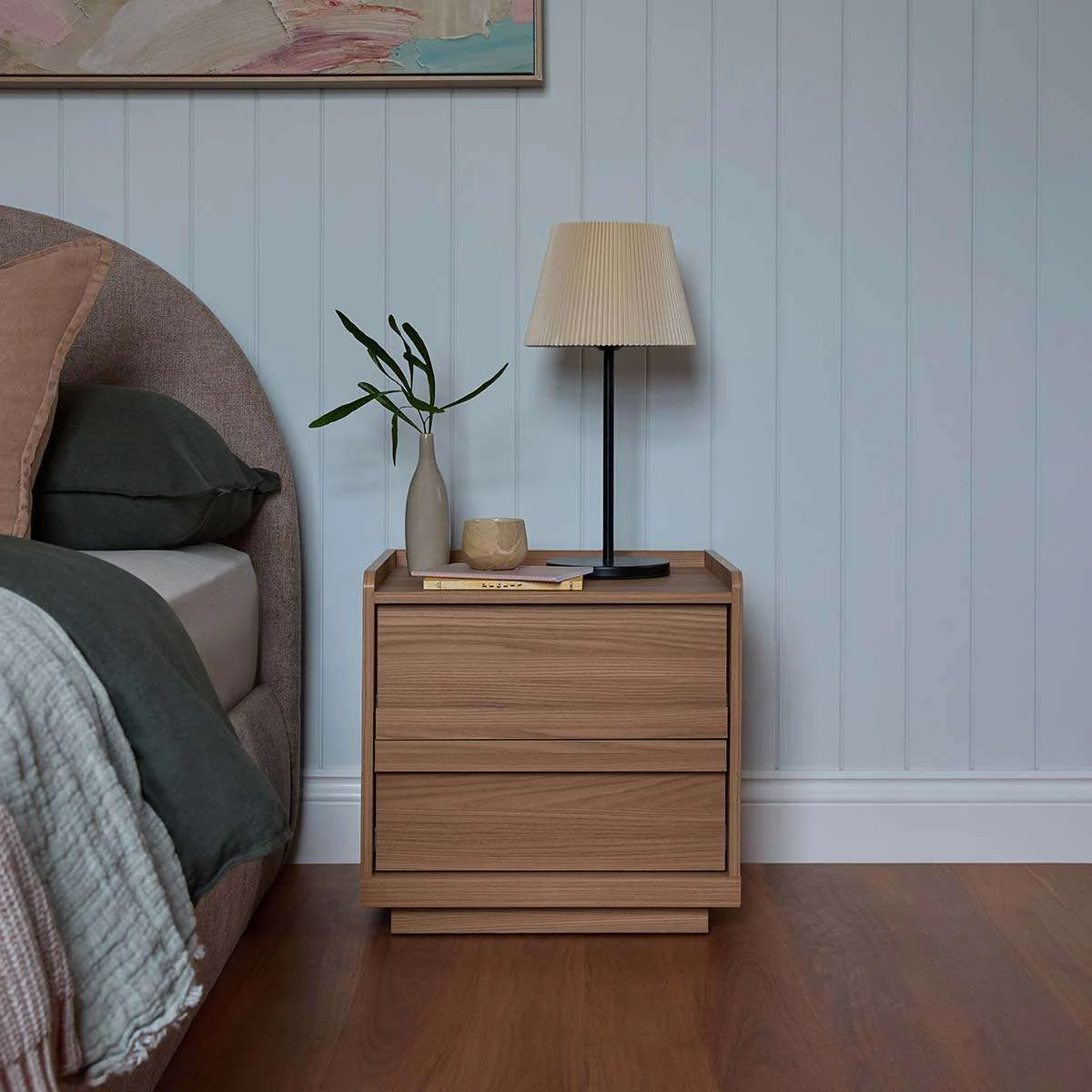 Copenhagen Bedside Table - Almond - Image 8