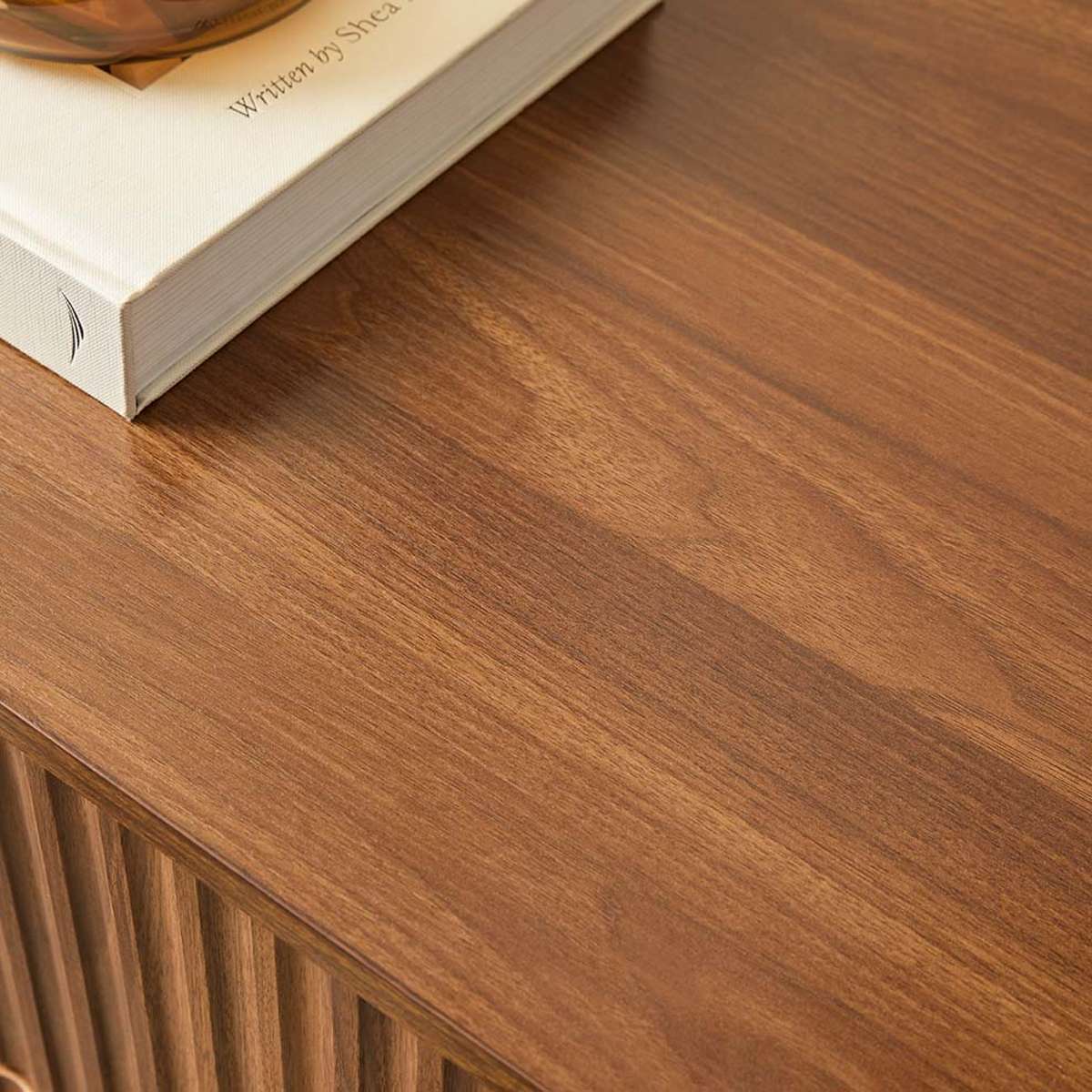 Deven Ball Feet Six Drawer - Walnut - Image 5
