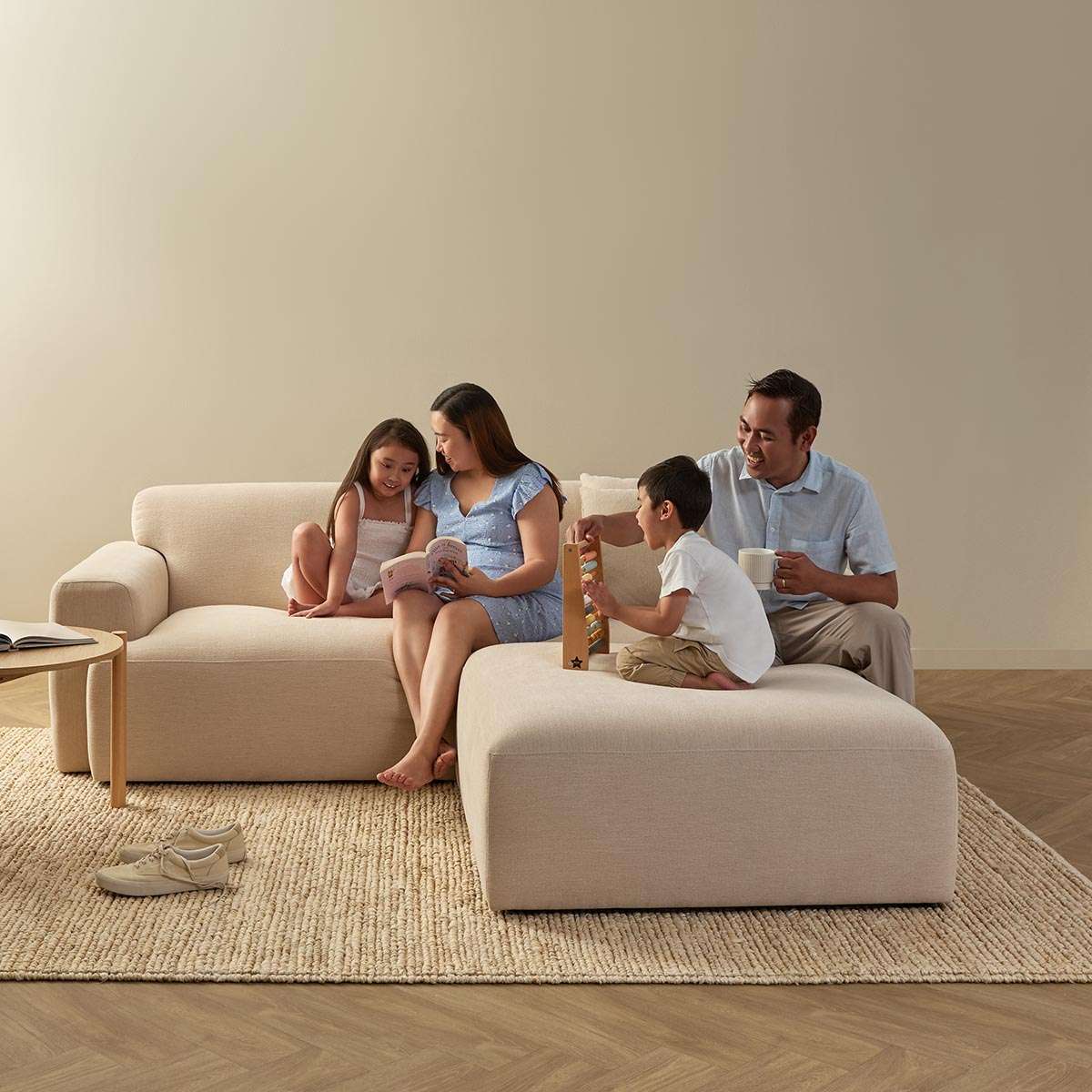 Dylan 2.5 Seater Sofa - Natural - Image 8