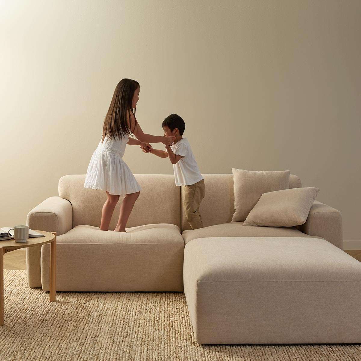 Dylan 2.5 Seater Sofa - Natural - Image 11