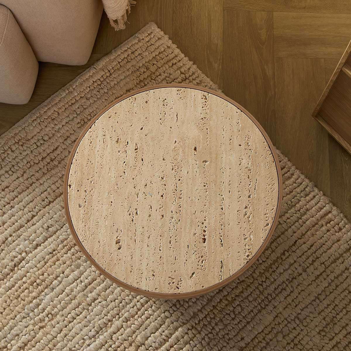 Earnest Wooden Side Table - Natural - Image 6