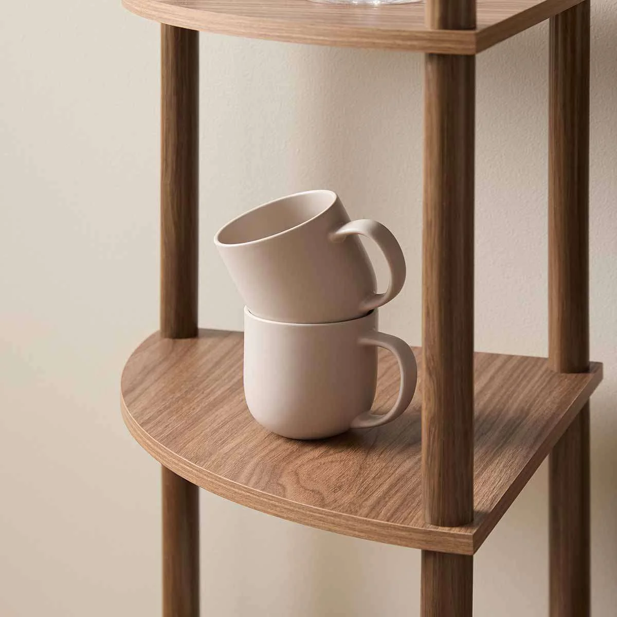 Eden Corner Shelf - Walnut - Image 5