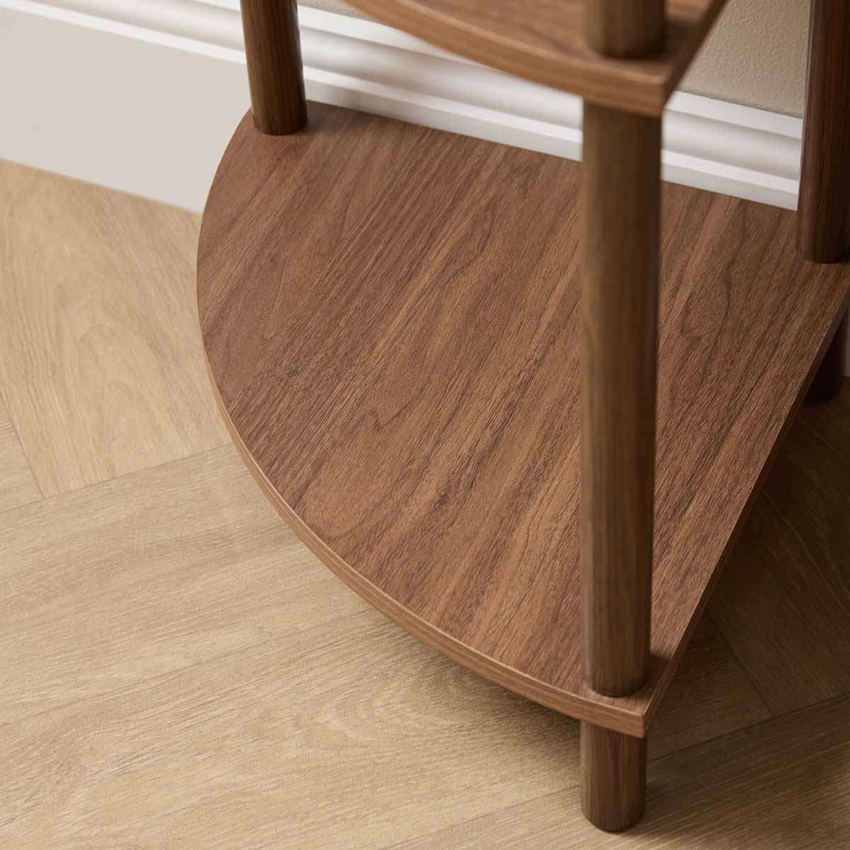 Eden Corner Shelf - Walnut - Image 7