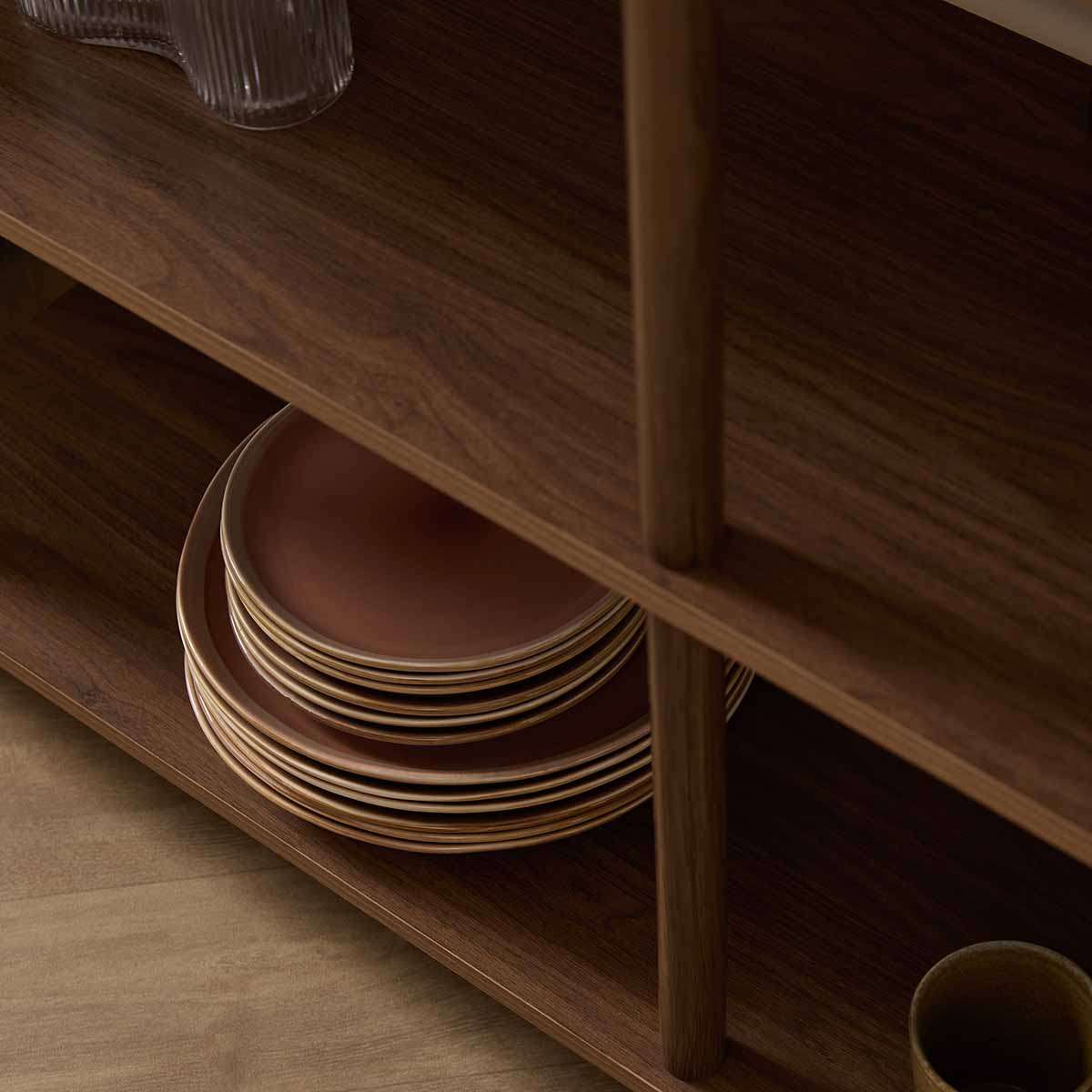 Eden Low Shelf - Walnut - Image 4