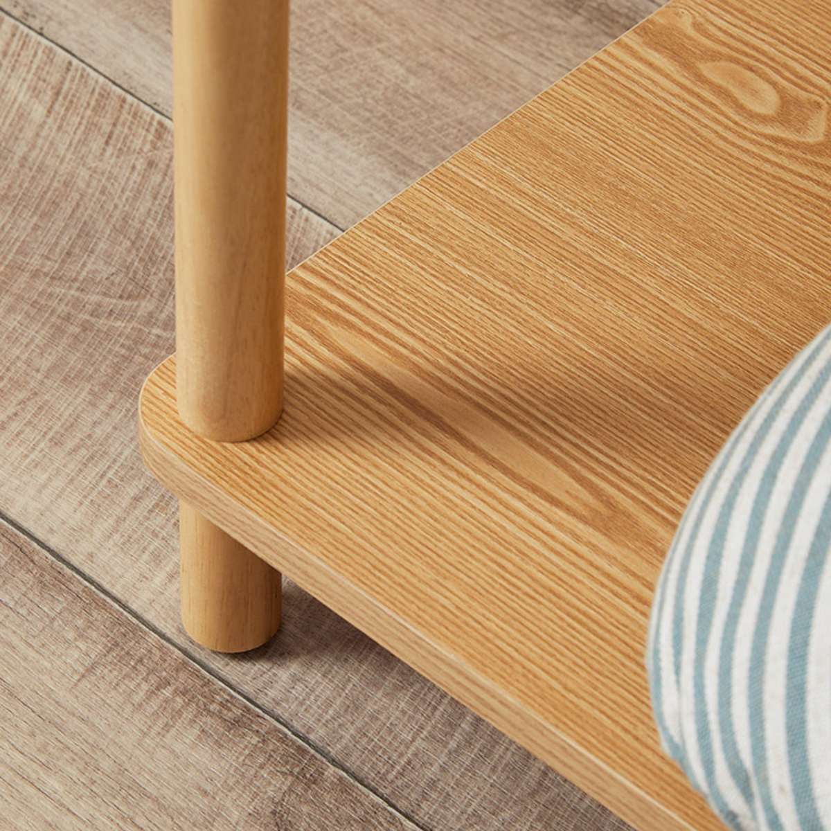 Eden Low Shelf With Storage - Natural - Image 9