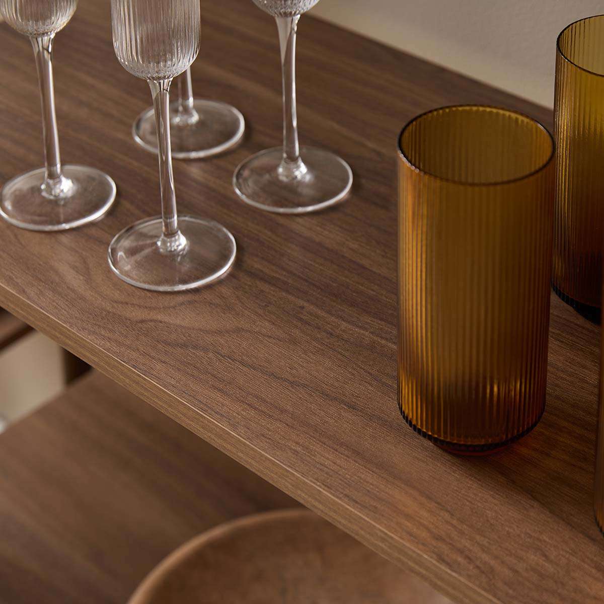 Eden Tall Shelf - Walnut - Image 6