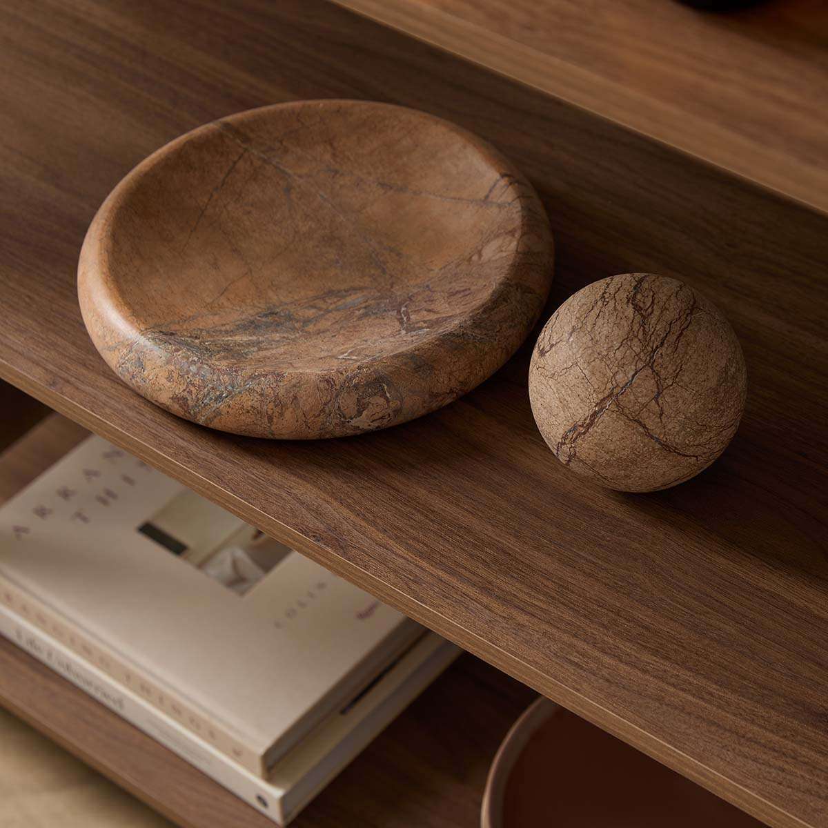 Eden Tall Shelf - Walnut - Image 8