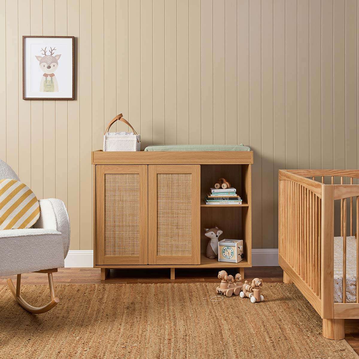 Elliot Change Table with Removable Top - Natural - Image 6