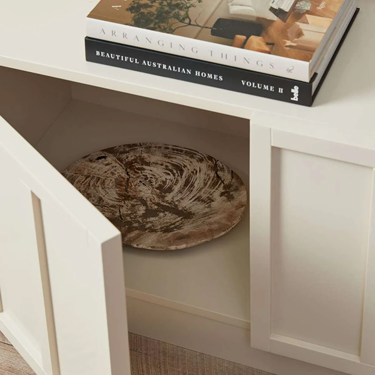 Emery Panel Entertainment Unit - Beige - Image 8
