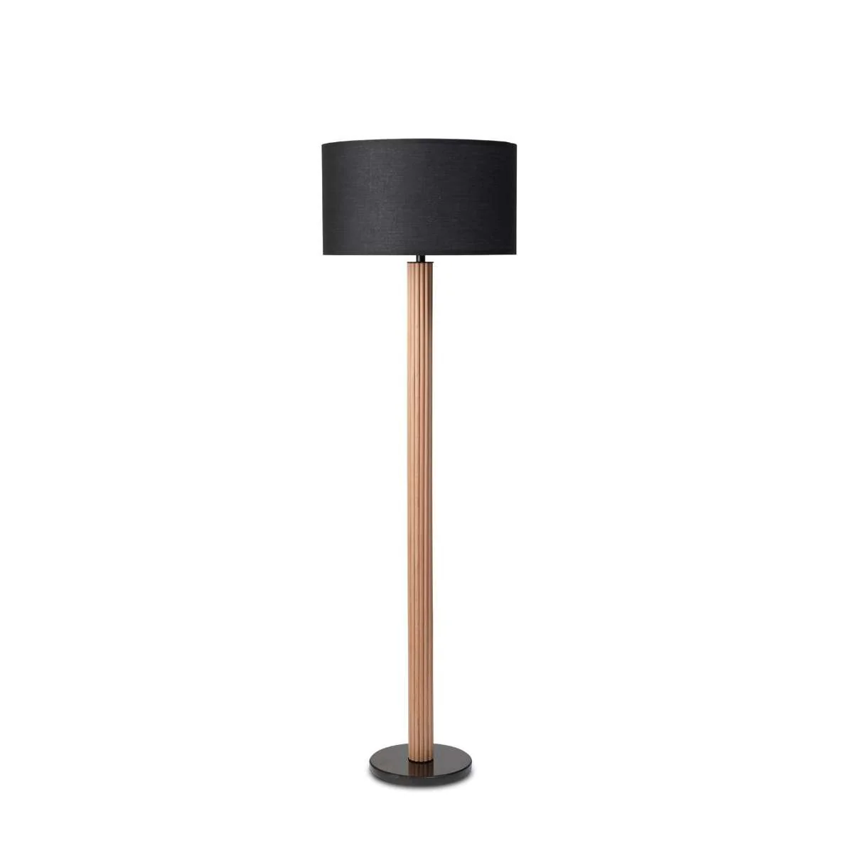 Eve Black Marble Base Floor Lamp - Image 9