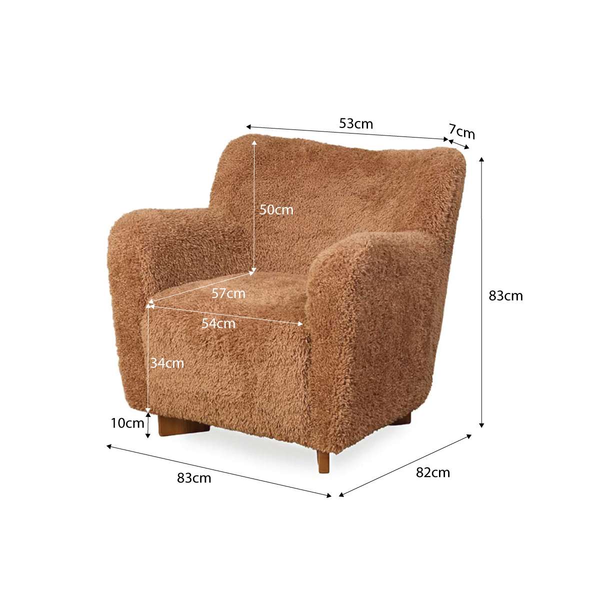 Gus Occasional Chair - Coco - Image 9