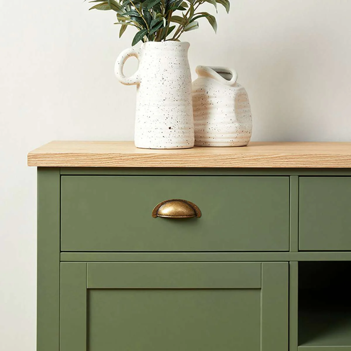 Hastings Buffet - Olive Green/Natural - Image 2