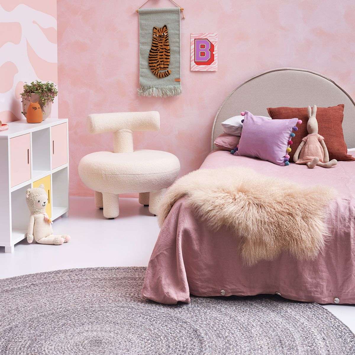 Imogen King Single Bed - Natural - Image 3