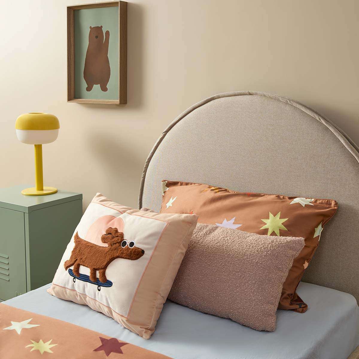 Imogen King Single Bed - Natural - Image 4