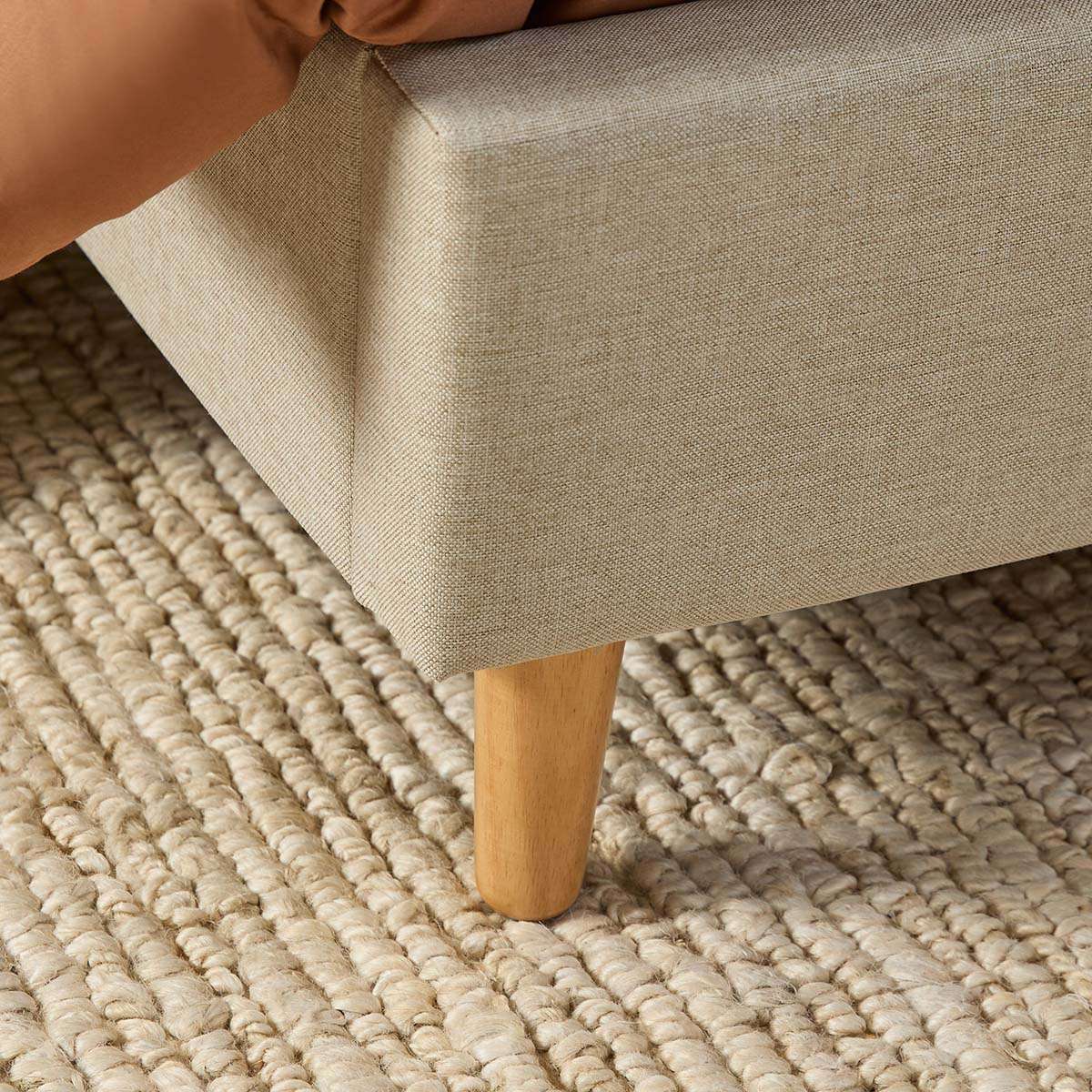 Imogen King Single Bed - Natural - Image 6