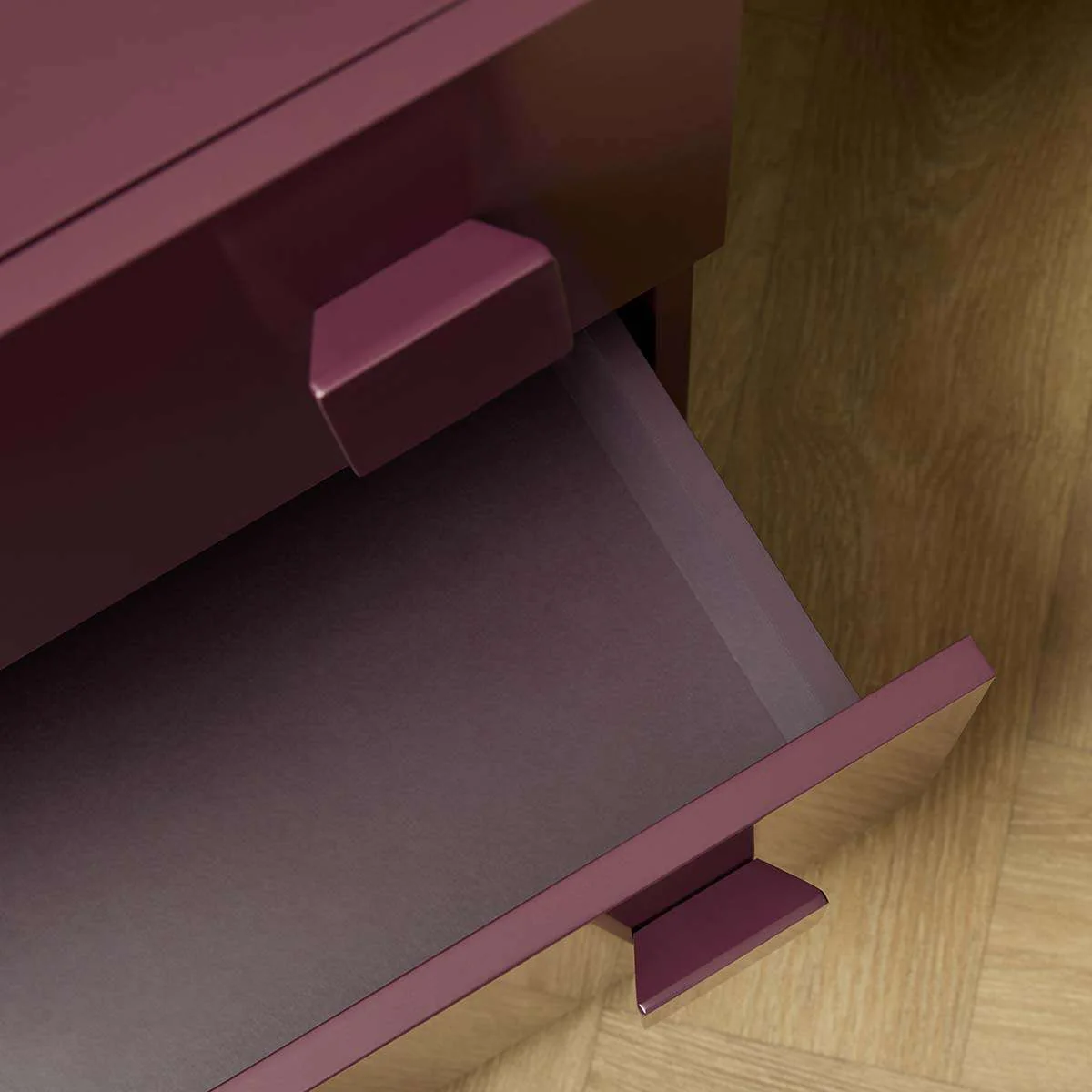 Kei Bedside Table - Plum - Image 3