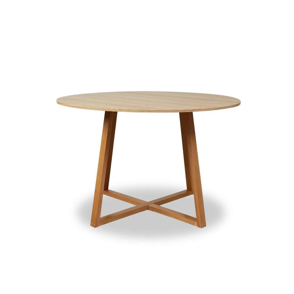 Kyoto Round Four Seater Dining Table - Natural - Image 11