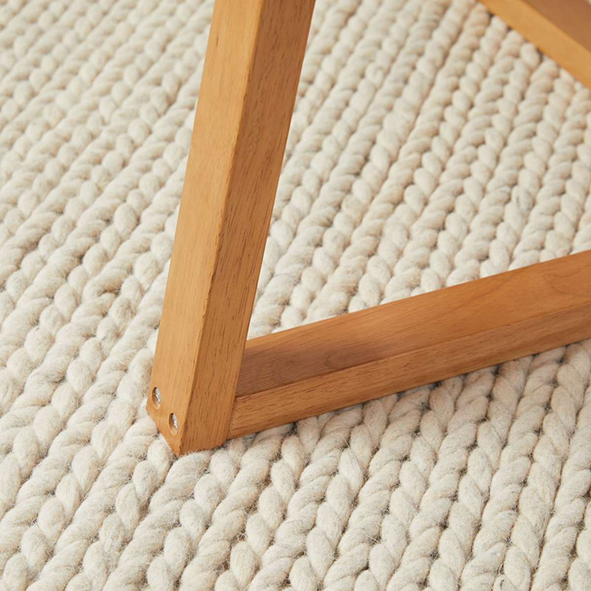 Kyoto Round Four Seater Dining Table - Natural - Image 7