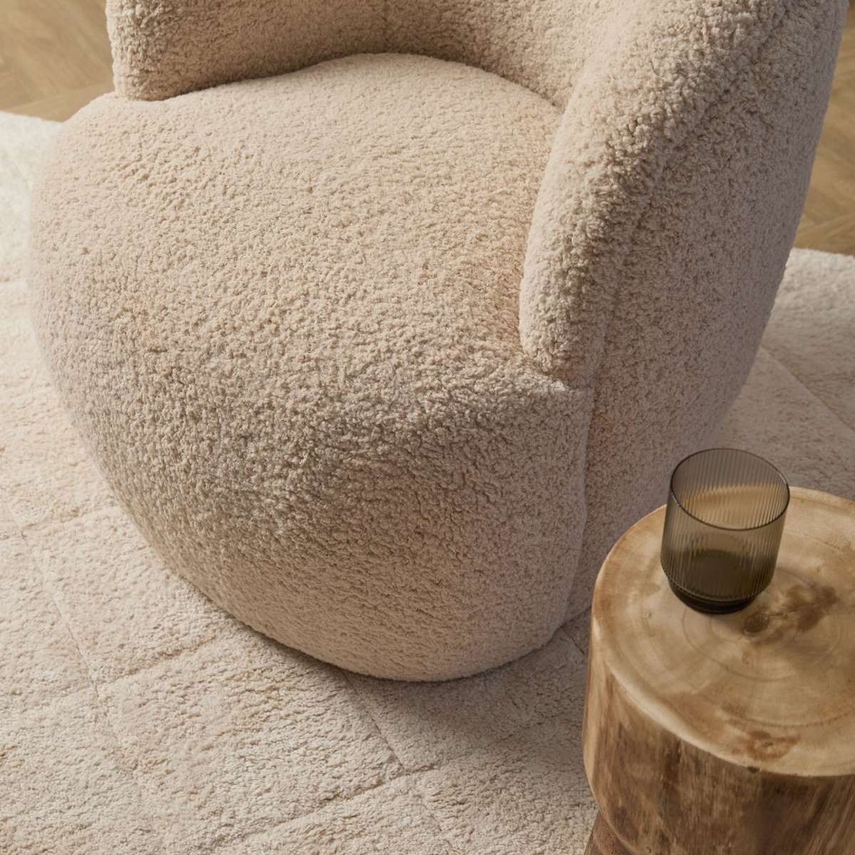 Leo Occasional Chair - Beige - Image 2