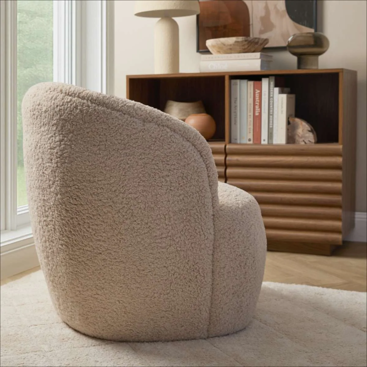 Leo Occasional Chair - Beige - Image 6